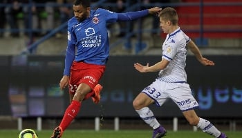 Troyes – Caen ; autre match en enjeu en bas de tableau.